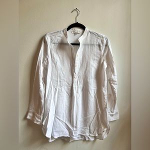 Madewell White Button Shirt